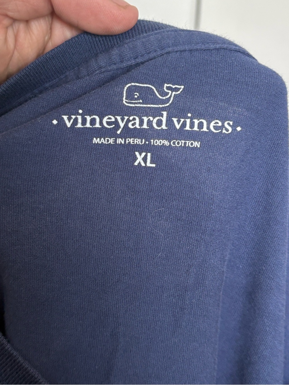 VINEYARD VINES BLUE GRAPHIC SHORT SLEEVE TSHIRT WOMENS XL - Picture 4 of 4